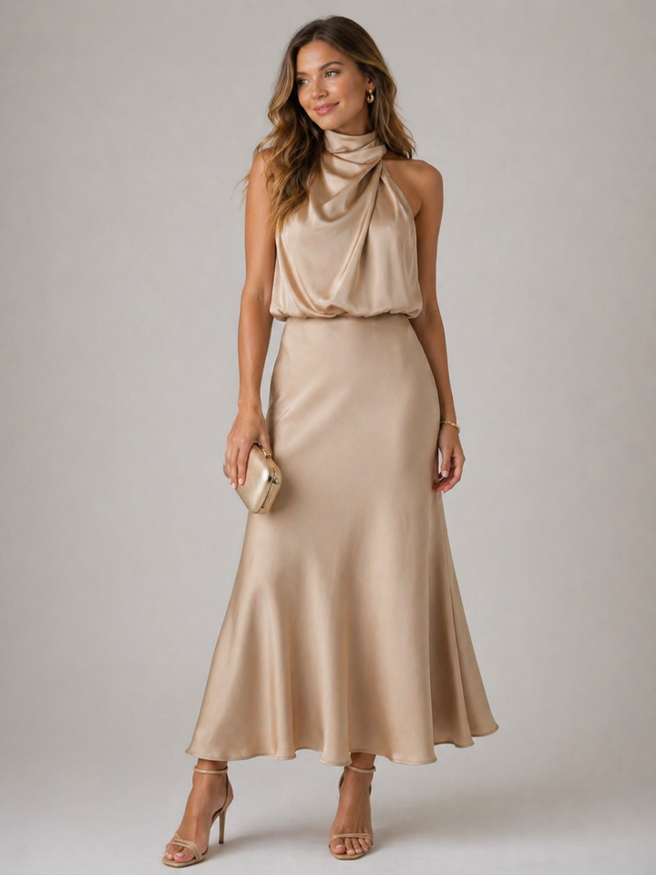 Ellis & Johnson™ | Vestido Drapado