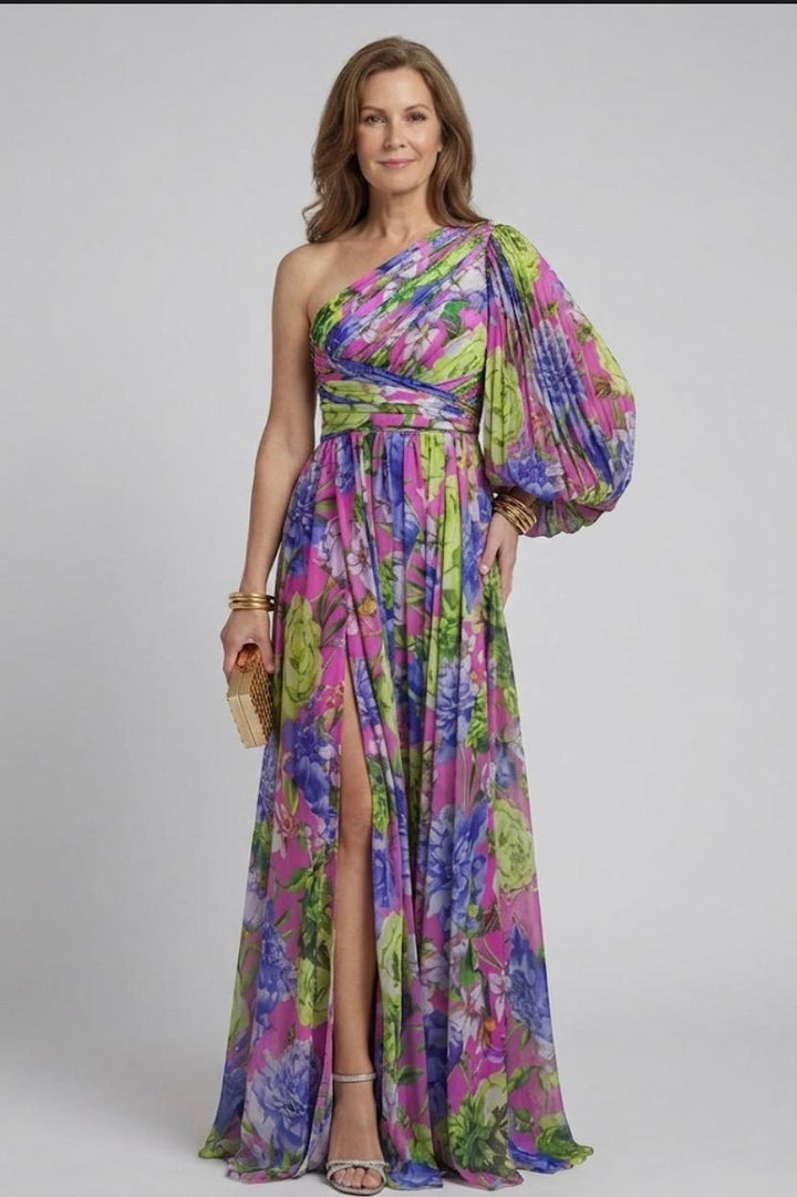 Ellis & Johnson™ | Vestido Drama Flor de Primavera