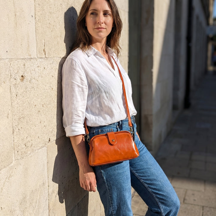 Bolso Arion Vintage - Naranja Terracota