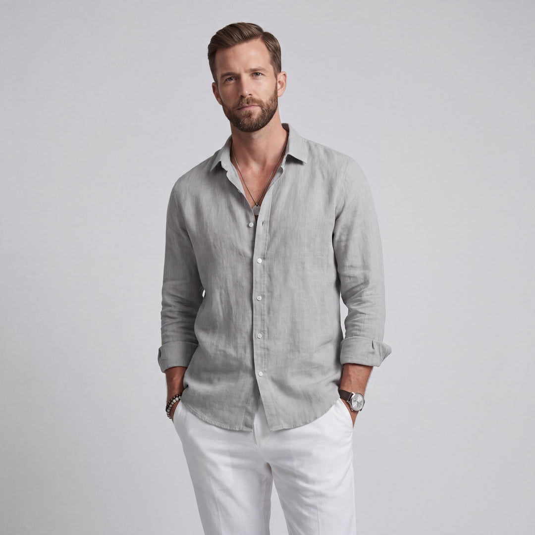 CHRISTOFER | CAMISA DE VERANO DE CORTE HOLGADO