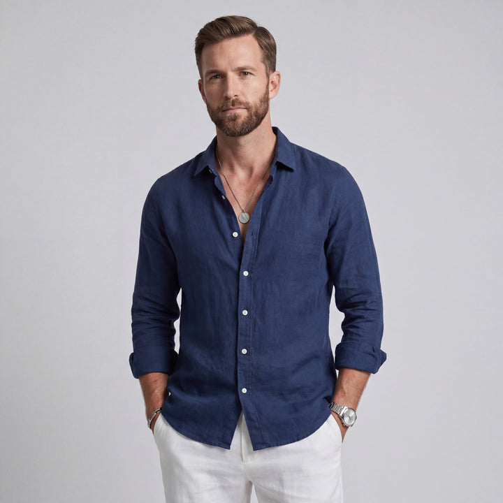 CHRISTOFER | CAMISA DE VERANO DE CORTE HOLGADO