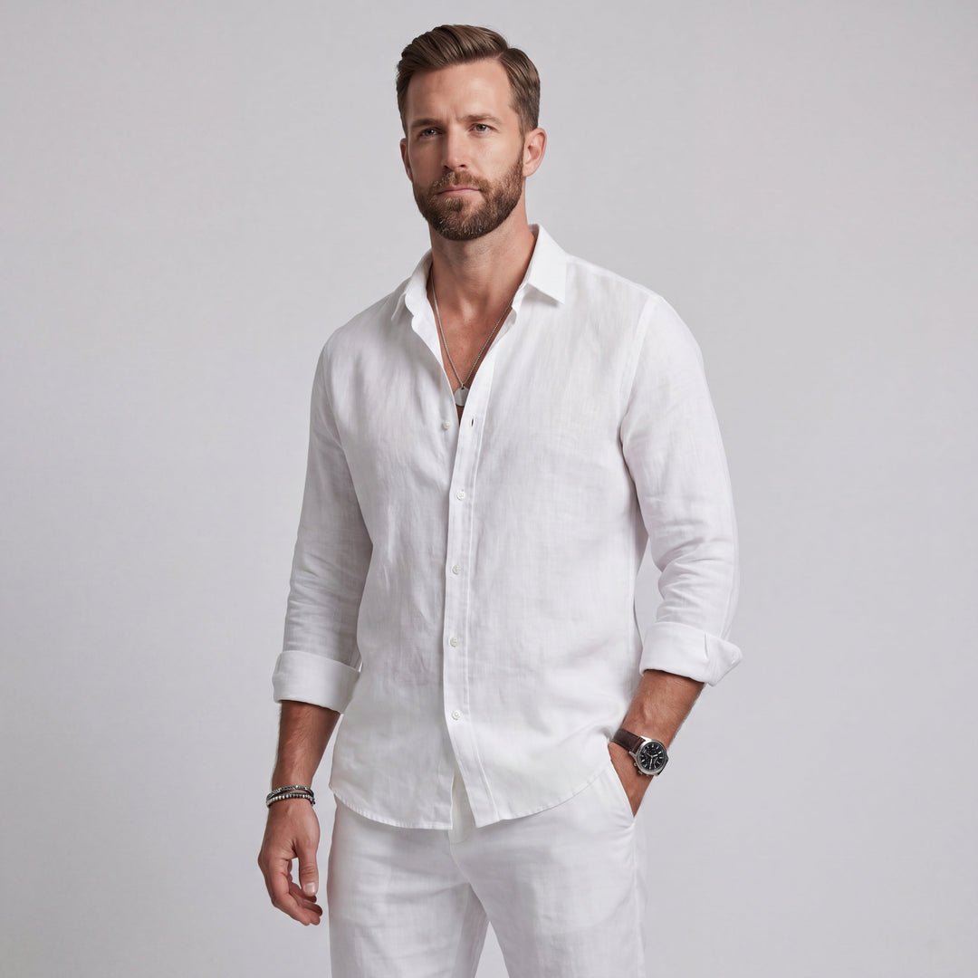 CHRISTOFER | CAMISA DE VERANO DE CORTE HOLGADO