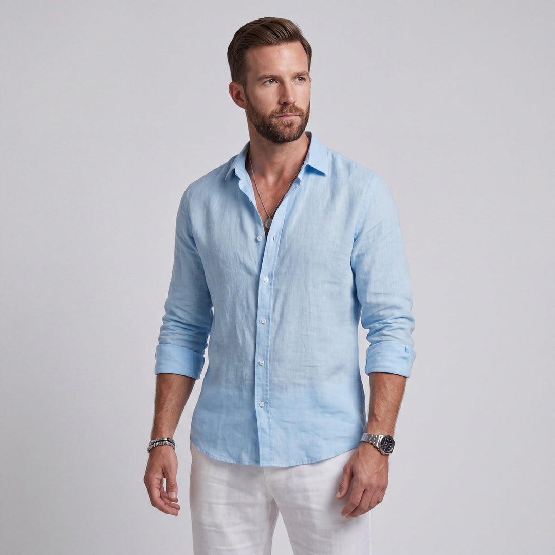 CHRISTOFER | CAMISA DE VERANO DE CORTE HOLGADO