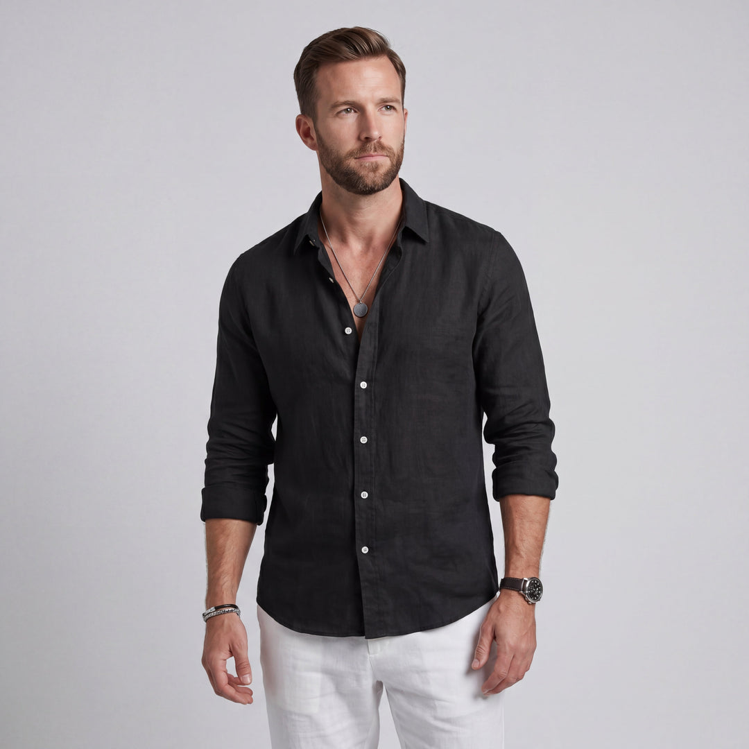 CHRISTOFER | CAMISA DE VERANO DE CORTE HOLGADO