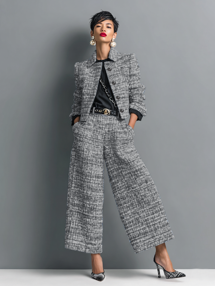 Akira™ Conjunto Elegante de Dos Piezas | Conjunto Moderno a Medida