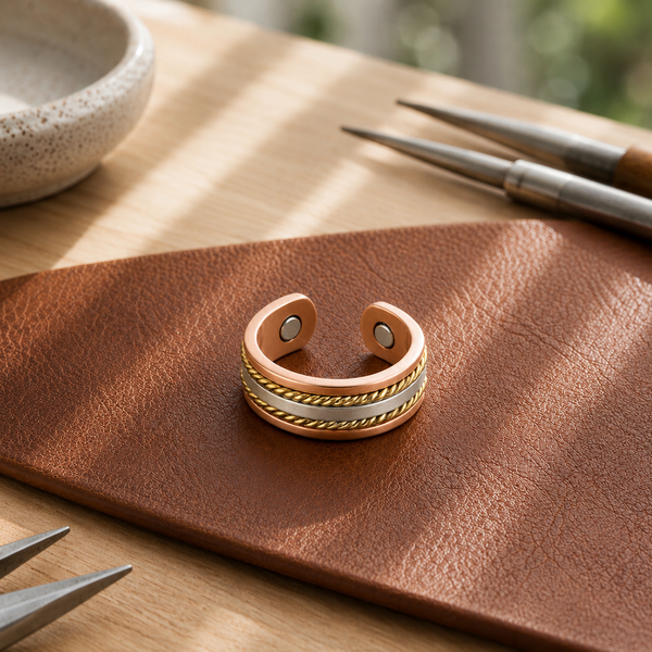 Anillo de Cobre Braid de María