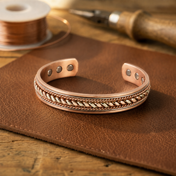 Pulsera de Cobre Weave de María