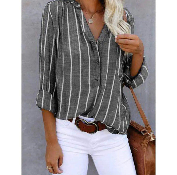 Candice™ | Blusa Casual Rayas
