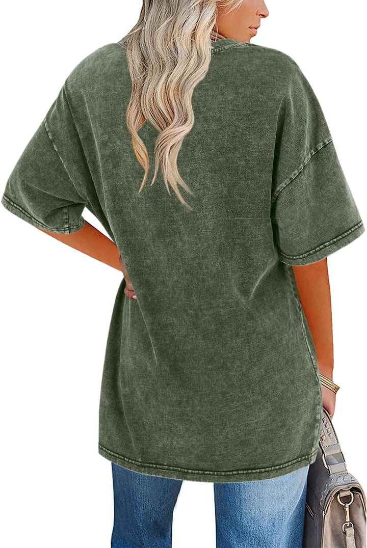 Frances™ | Camiseta Vintage Oversized para Dama
