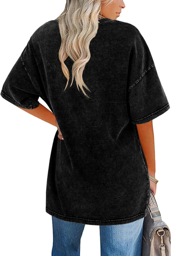 Frances™ | Camiseta Vintage Oversized para Dama