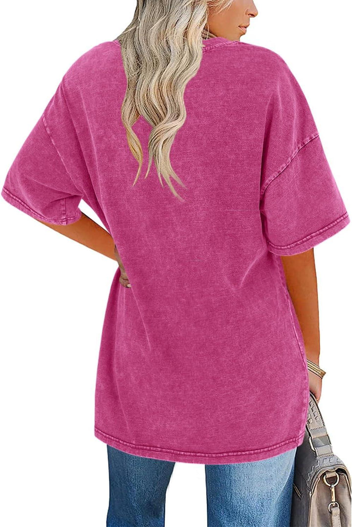 Frances™ | Camiseta Vintage Oversized para Dama