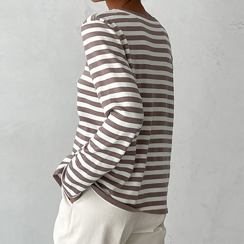 Dana™ | Camiseta de verano a rayas elegante