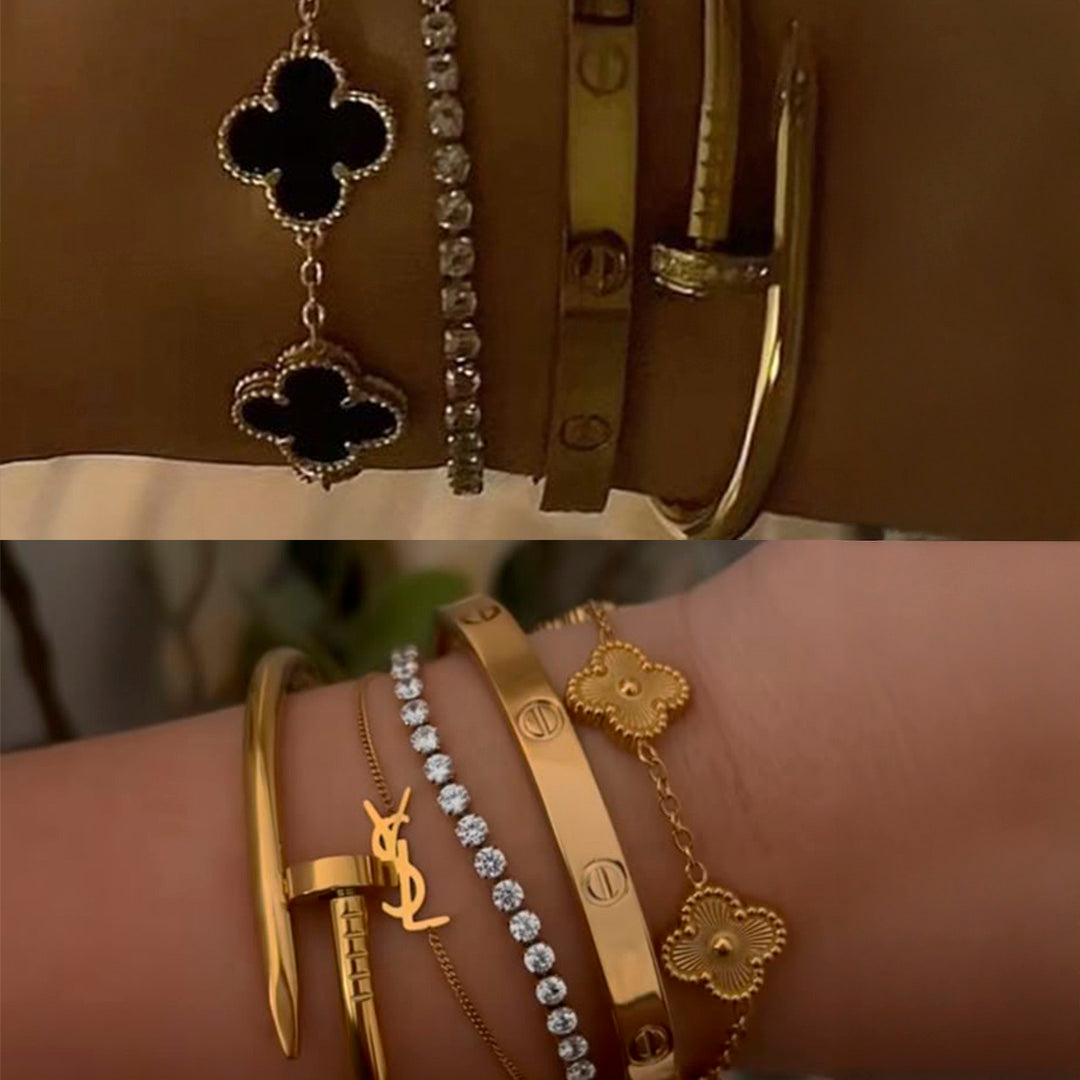 Conjunto de Pulseras de 3 Piezas Dubai