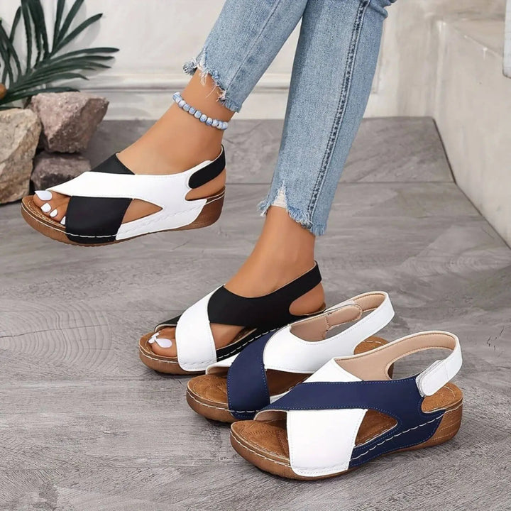 Nicole – Sandalias ortopédicas de punta abierta