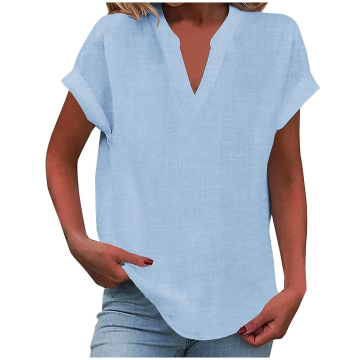 Lexi™ | Blusa Relajada de Cuello en V