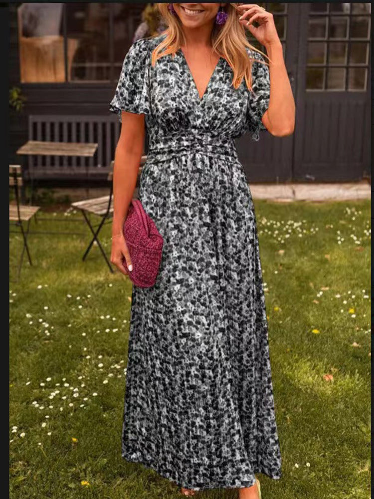 Elis – Vestido largo y ligero con estampado floral