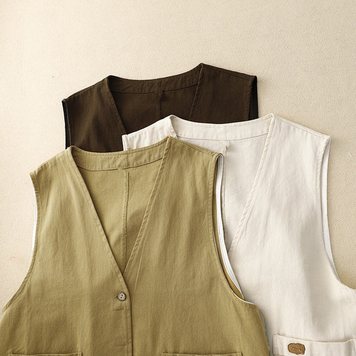 Margo™ | Chaleco Relajado con Botones