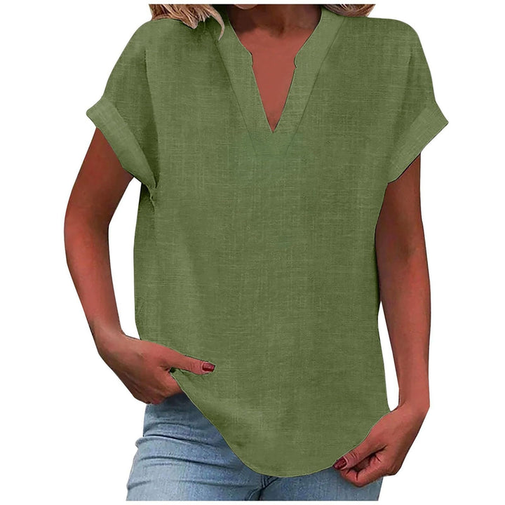 Lexi™ | Blusa Relajada de Cuello en V