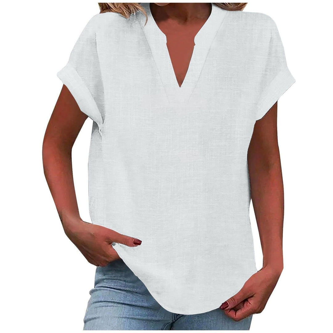 Lexi™ | Blusa Relajada de Cuello en V