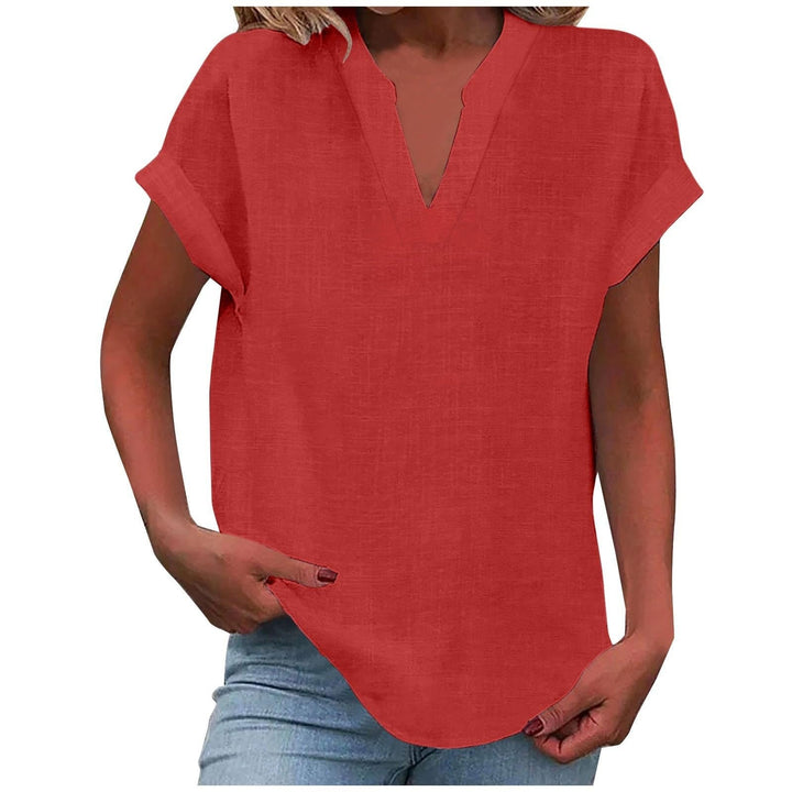 Lexi™ | Blusa Relajada de Cuello en V