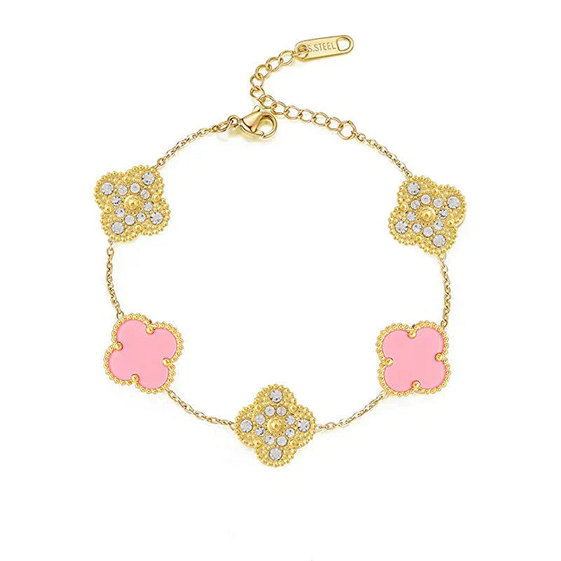 Set de Pulseras de 4 Piezas - Oro