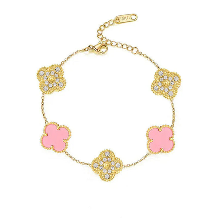 Set de Pulseras de 4 Piezas - Oro