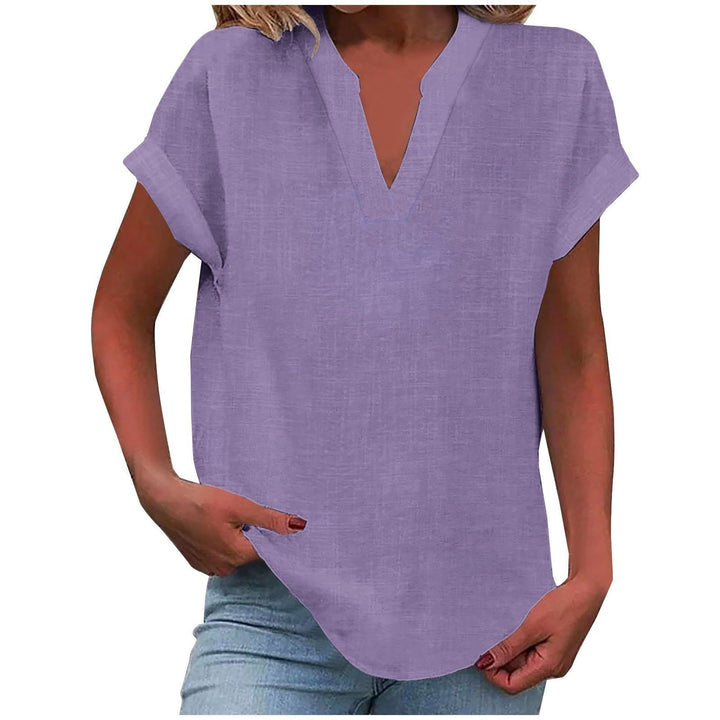 Lexi™ | Blusa Relajada de Cuello en V