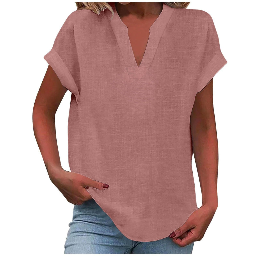 Lexi™ | Blusa Relajada de Cuello en V