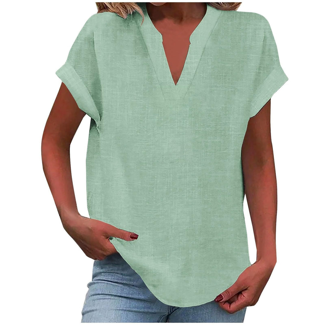 Lexi™ | Blusa Relajada de Cuello en V