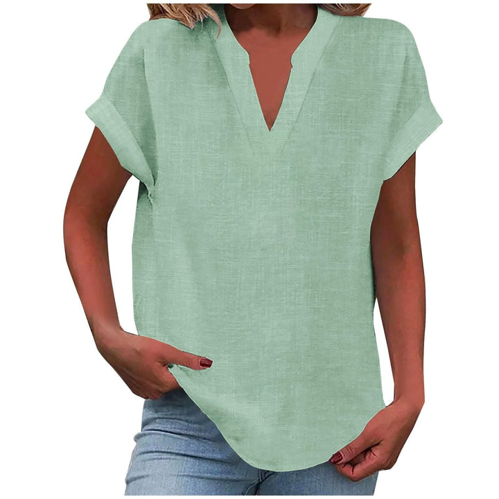 Lexi™ | Blusa Relajada de Cuello en V