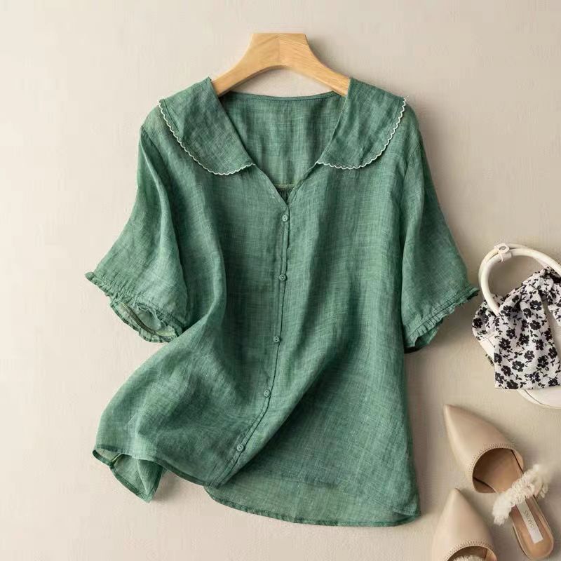 Kristy™ | Blusa Vintage con Detalle de Botón