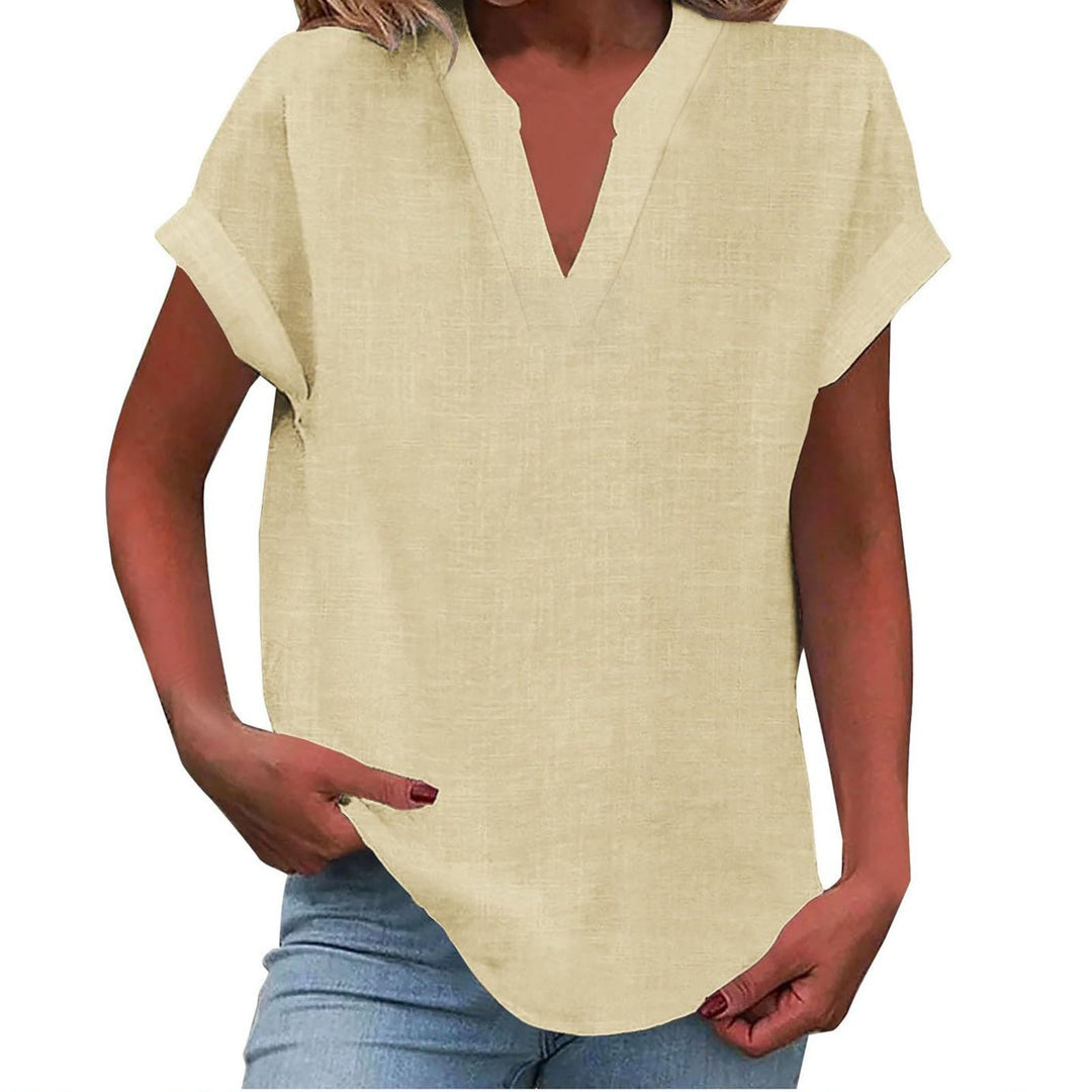 Lexi™ | Blusa Relajada de Cuello en V