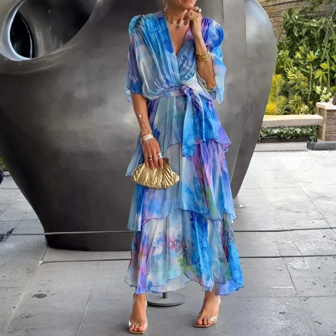 Casar – Vestido de gasa elegante