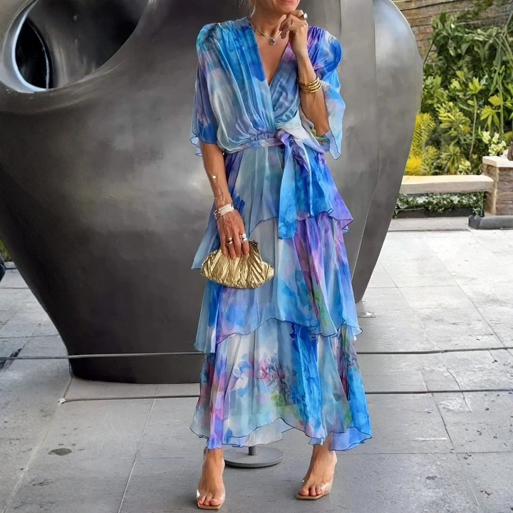 Casar – Vestido de gasa elegante