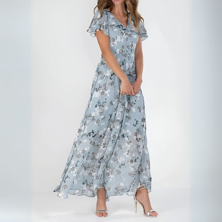 Valeria | Elegante Vestido Largo Floral