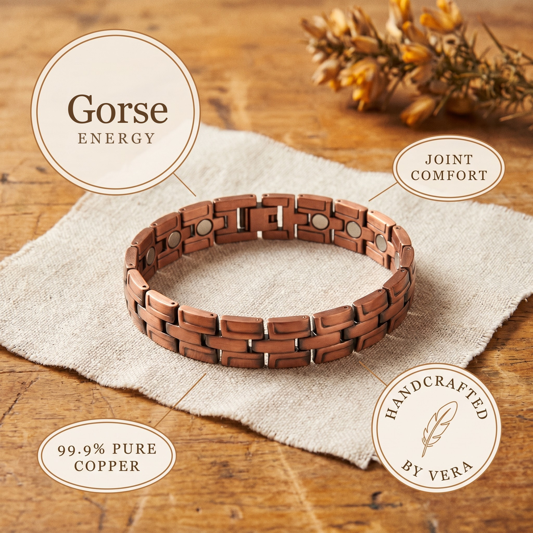 Pulsera de Cobre para Hombre de Vera's Gorse