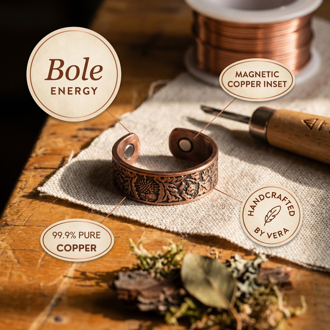 Anillo de Cobre Bole de Vera