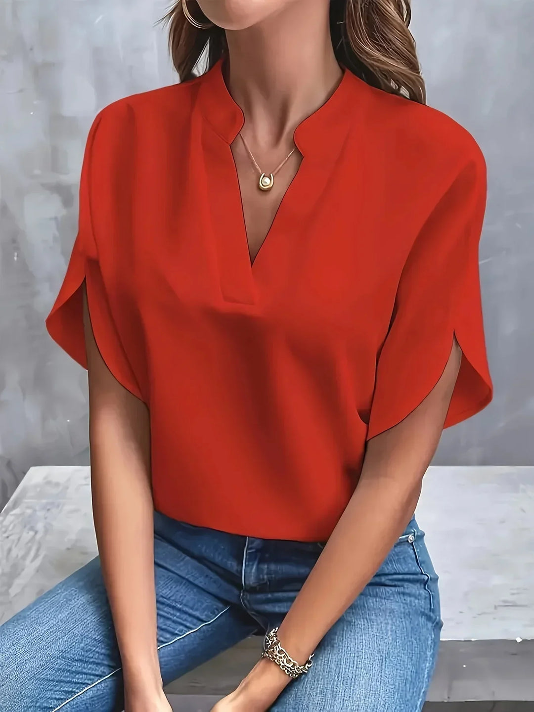 Talia™ | Blusa Sofisticada con Diseño Personalizado