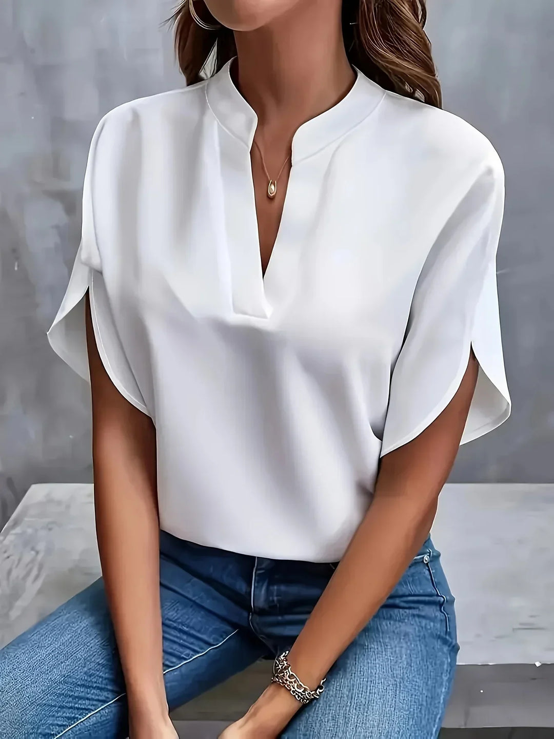 Talia™ | Blusa Sofisticada con Diseño Personalizado