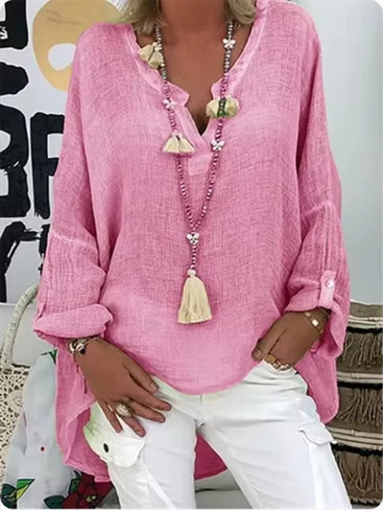 Chloe™ | Blusa Oversized Ligera