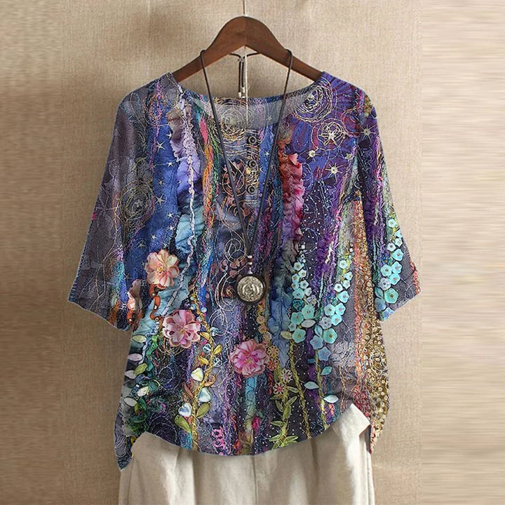 Anya™ | Blusa de Estilo Retro