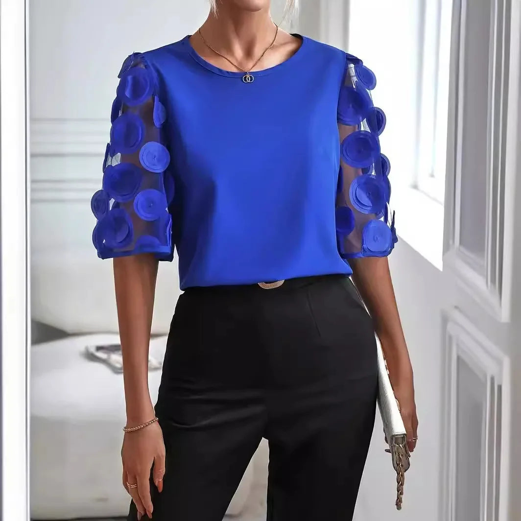 Lina™ | Blusa Elegante de Manga Larga
