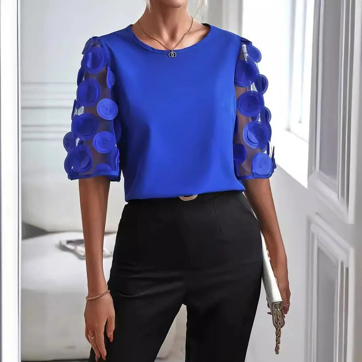 Lina™ | Blusa Elegante de Manga Larga