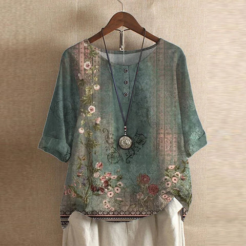 Anya™ | Blusa de Estilo Retro