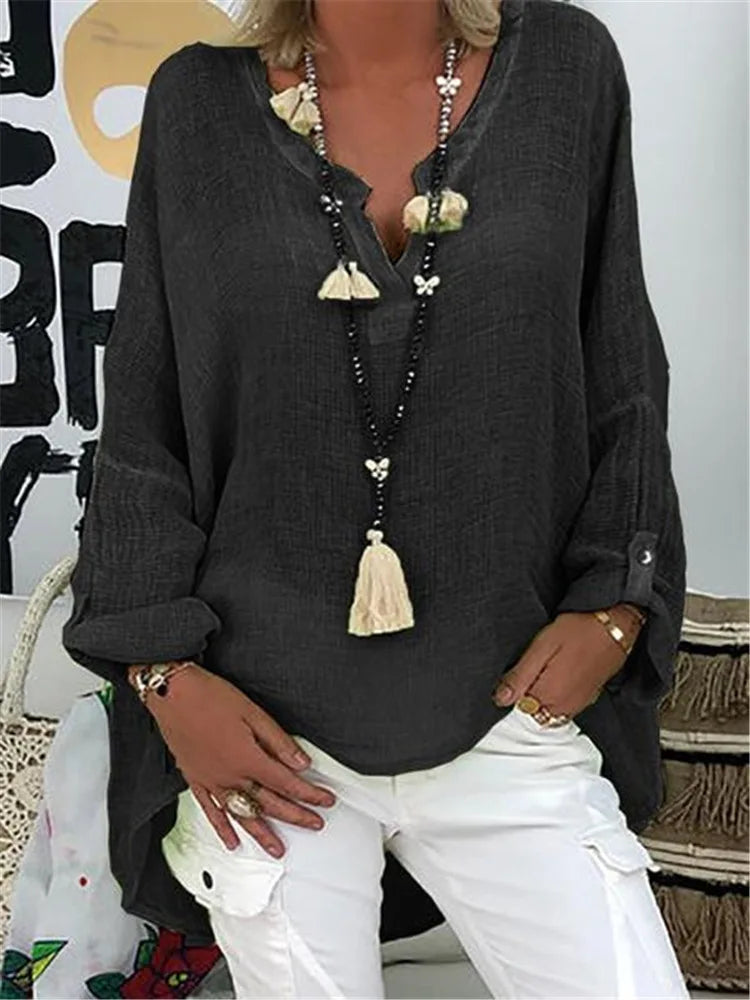Chloe™ | Blusa Oversized Ligera