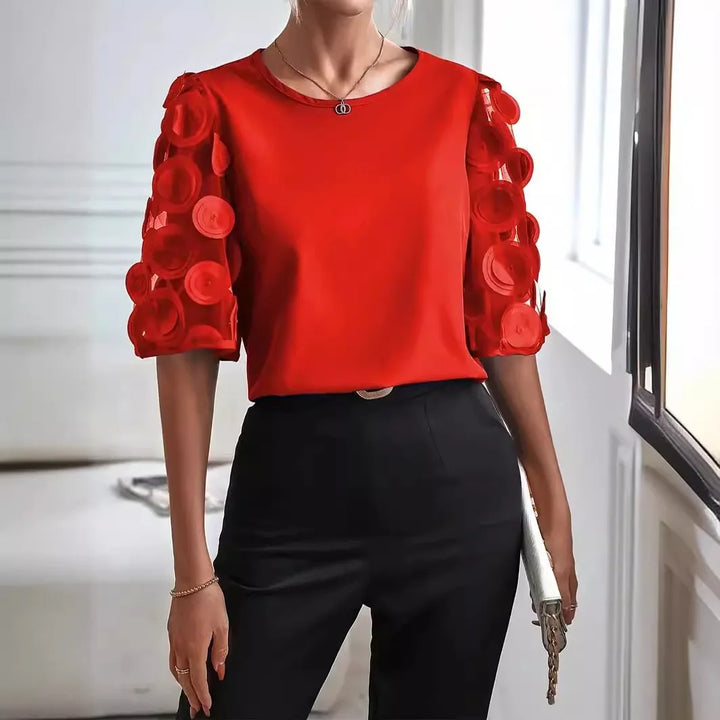 Lina™ | Blusa Elegante de Manga Larga