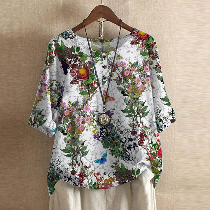 Anya™ | Blusa de Estilo Retro