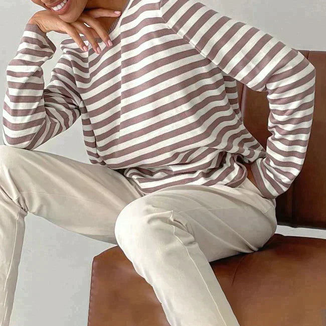 Dana™ | Camiseta de verano a rayas elegante