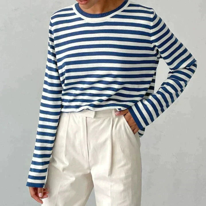 Dana™ | Camiseta de verano a rayas elegante