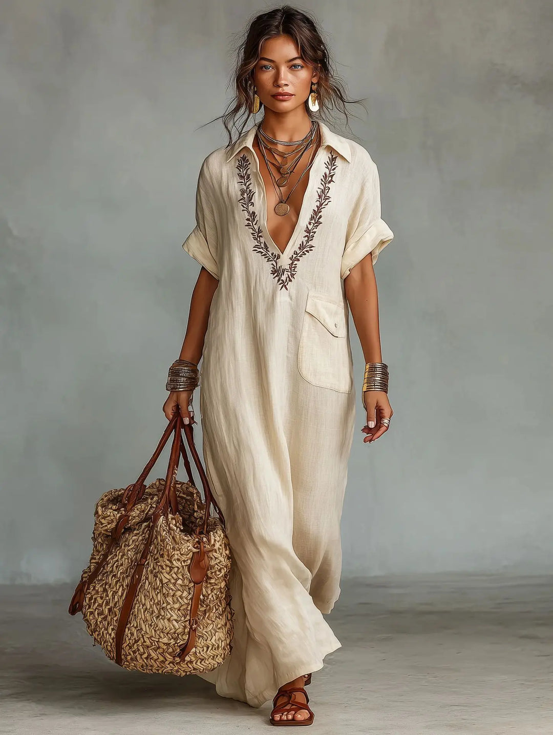 Marta™ | Vestido Maxi Floral
